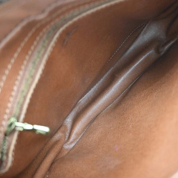 LOUIS VUITTON Jeune Fille MM Shoulder Bag Monogram Leather Brown M51226 37EF535 - Picture 11 of 16